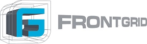 Frontgrid 2022_Logo_FG Button Blue_Grey Text Logo